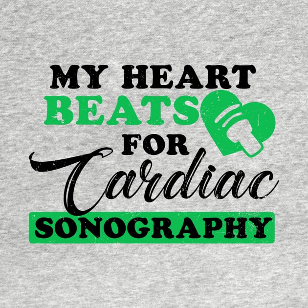 Cardiac Sonographer Shirt | My Heart Beats For Gift by Gawkclothing